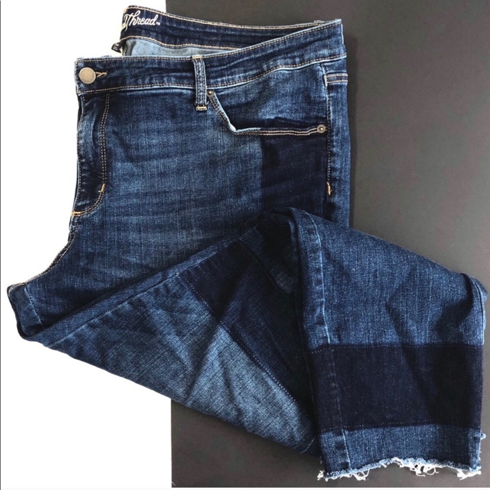 Universal Thread Patchwork Jeans